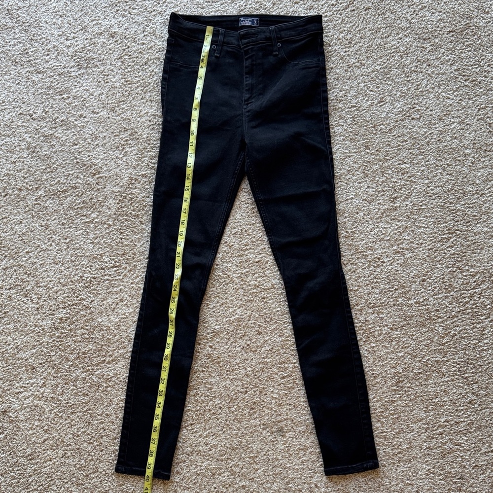 Abercrombie & Fitch Black Skinny Jeans
